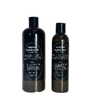 Liquid Black Soap 16 oz